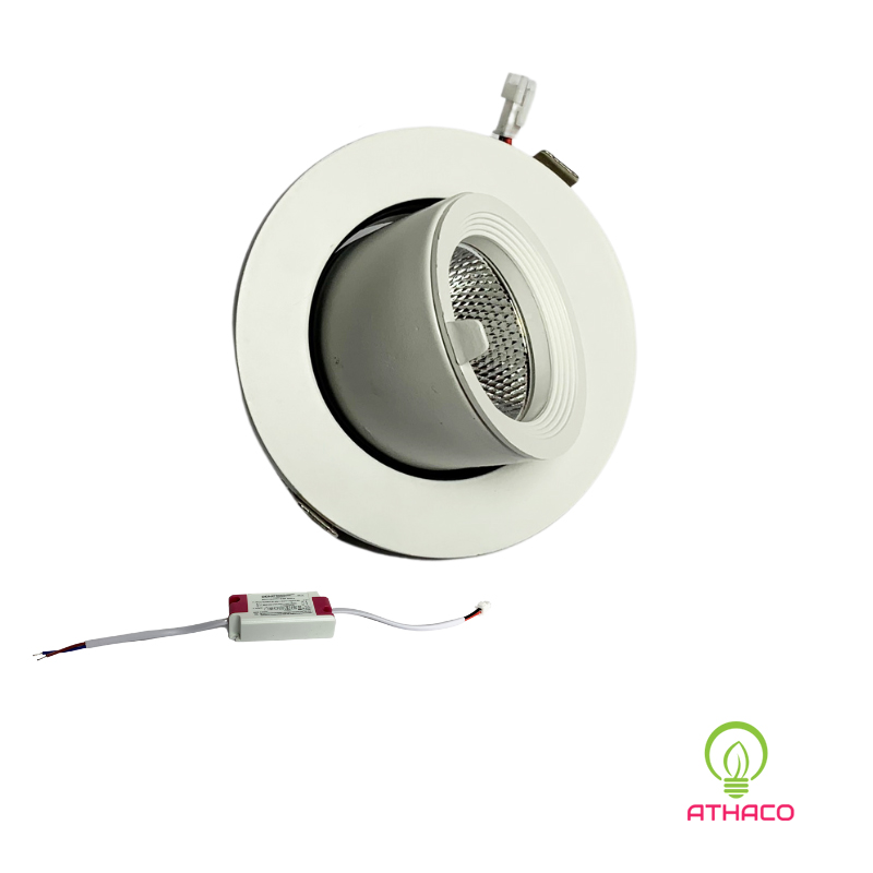 Đèn led âm trần xoay 360 độ - Đèn Downlight cao cấp Đèn led âm trần downight xoay 360 cao cấp