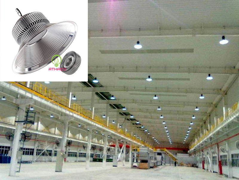 Đèn led nhà xưởng Highbay 100W chip SMD Athaco 