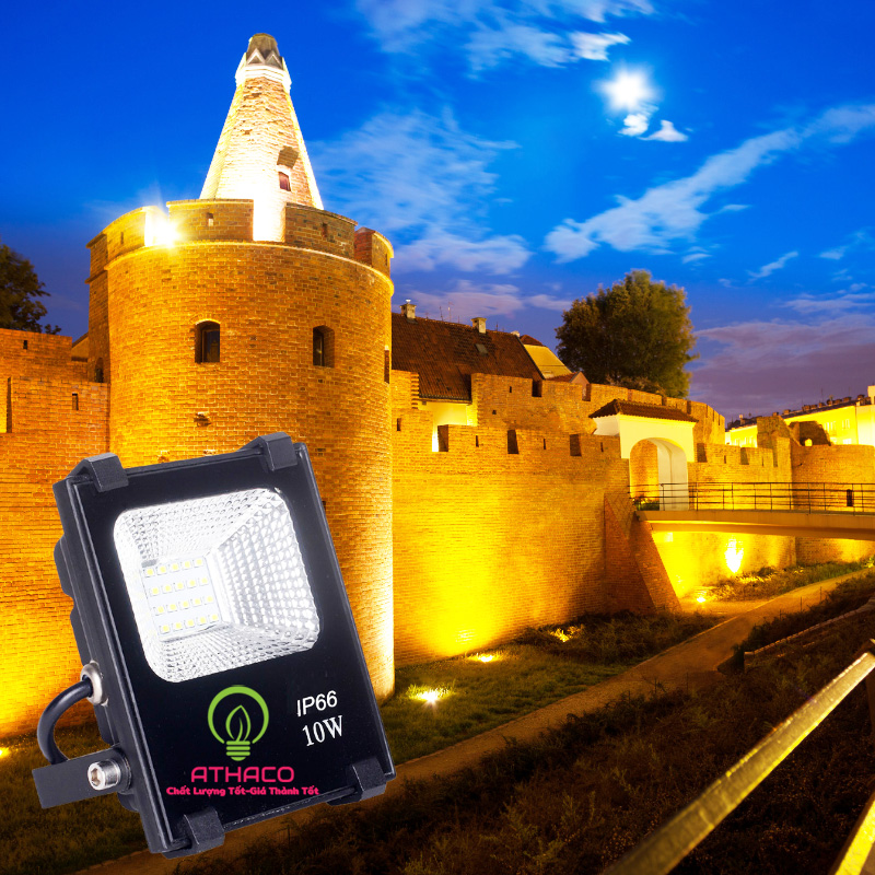 Đèn pha led 10W SMD siêu sáng Đèn pha led 10W SMD siêu sáng