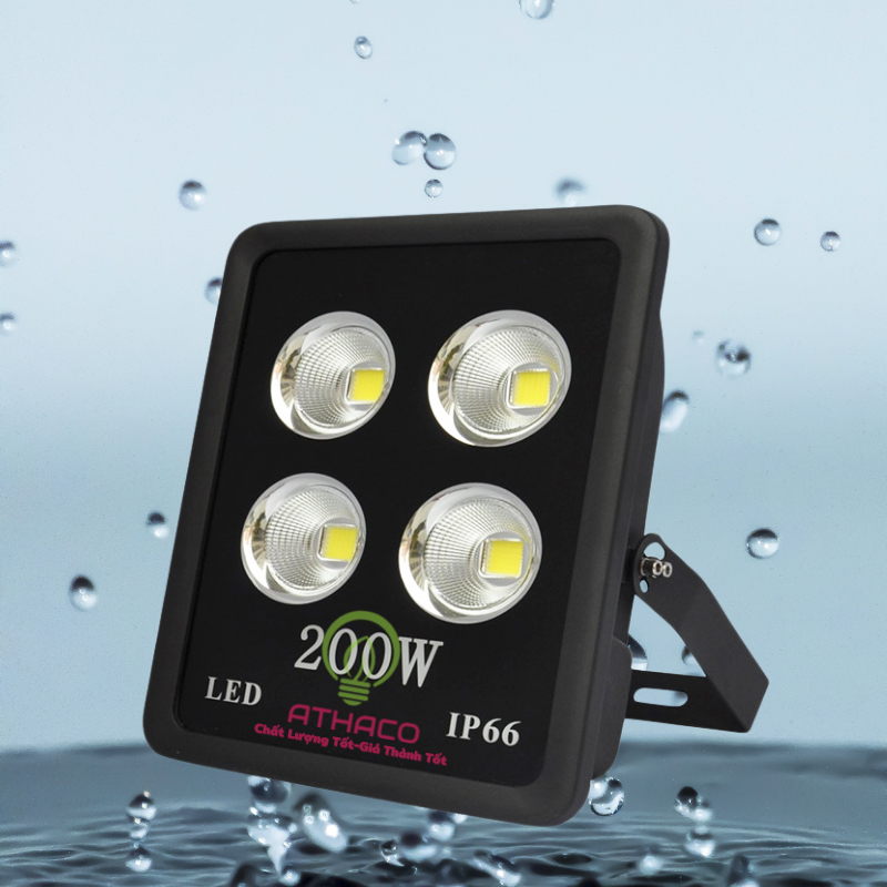 Đèn Pha Led 200W Cob Dạng Cốc