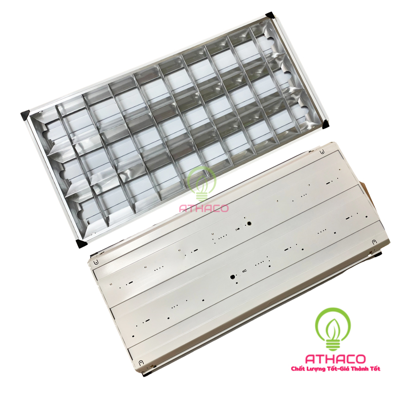 Máng đèn led phản quang 600x1200mm 3 bóng 1m2 Máng đèn led phản quang 600x1200mm 3 bóng 1m2
