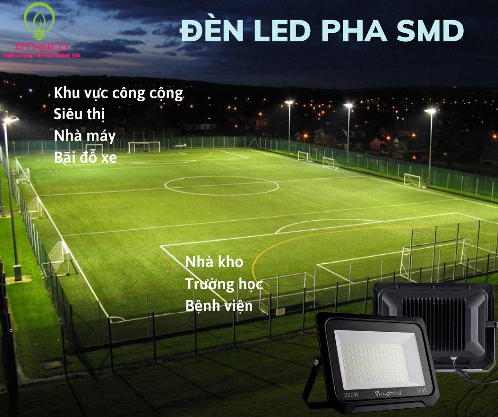 đèn pha led smd