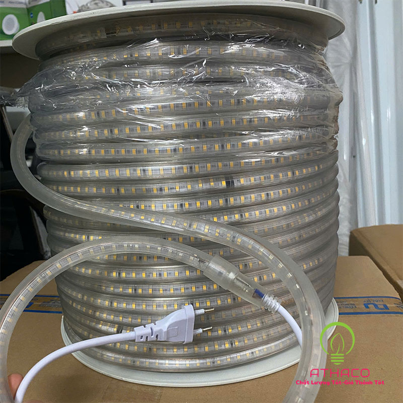 Đèn LED dây 220V tròn 360 độ đèn led dây hắt trần