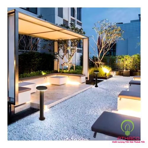 đèn led trụ sân vườn