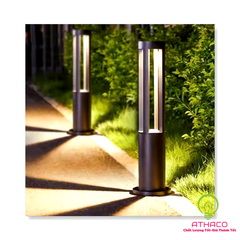 Đèn trụ sân vườn dẫn lối SV01 - Công suất 10W đèn trụ sân vườn