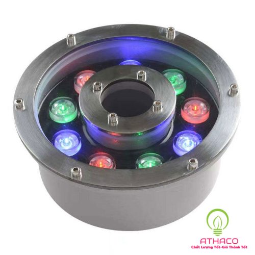 đèn âm nước bánh xe