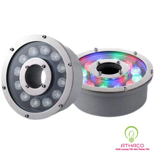 đèn âm nước bánh xe