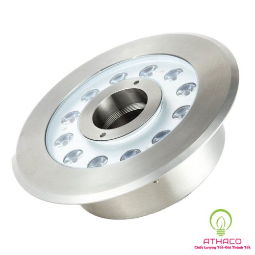 đèn âm nước bánh xe inox