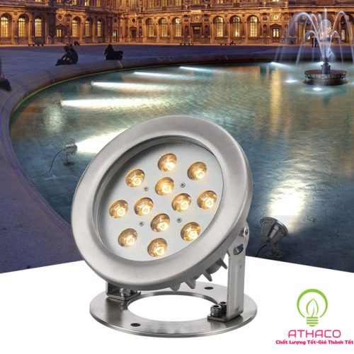đèn led âm nước đế ngồi