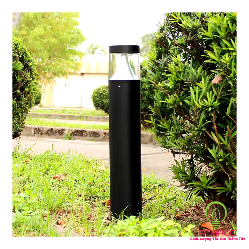Trụ đèn sân vườn dẫn lối SV02 - Công suất 10W đèn led trụ sân vườn